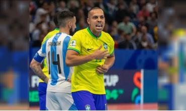 Brasil le ganó a la Argentina y consiguió su sexto título en el Mundial de Futsal