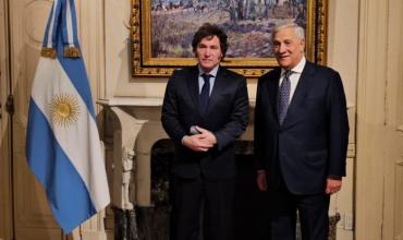 Milei recibió al canciller de Italia y afina la sintonía con el gobierno de Giorgia Meloni