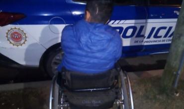 Córdoba: detuvieron a un hombre en silla de ruedas por robar por quinta vez en dos años