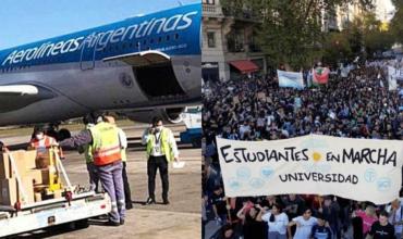 El ajuste de Milei no convence al 60% de los encuestados, que apoya el fondo universitario y rechaza la privatización de Aerolíneas