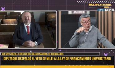 Gustavo  Zorzoli: “Nos encontramos con esta mala noticia que deja a las universidades públicas en una situación compleja” 