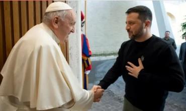 El papa Francisco recibirá al presidente de Ucrania Volodímir Zelenski