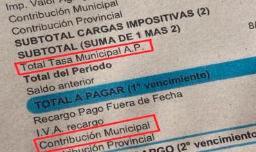 Ya rige la prohibición de cobrar impuestos y tasas en facturas de servicios públicos, pero La Rioja y 4 municipios quedaron exentos