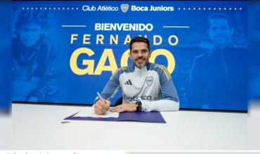 Fernando Gago fue presentado como DT de Boca: “Vengo con muchas ganas de lograr algo importante"