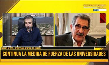 Carlos De Feo: “Hoy un salario docente debería estar cerca de 1.2 millones de pesos”