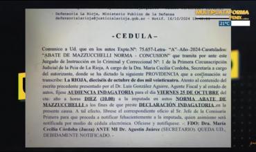 Citaron a indagatoria a la ex jueza Norma Abate de Mazzucchelli