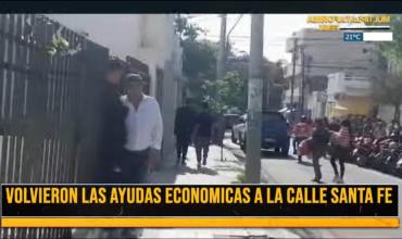 Volvieron las ayudas económicas a calle Santa Fe