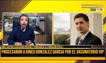 Vacunatorio VIP: Yamil Santoro confirmó el procesamiento de Ginés González García