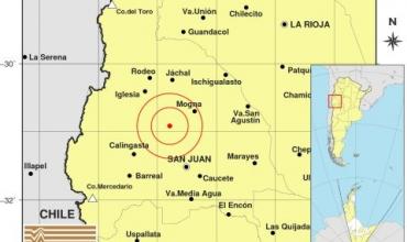 Un fuerte temblor en San Juan, sacudió la tarde riojana