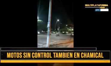 Chamical: motoqueros agredieron a efectivo policial