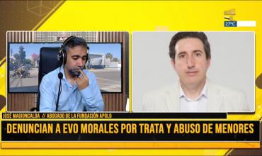 La Fundación Apolo denunció a Evo Morales por trata de personas y abuso de menores