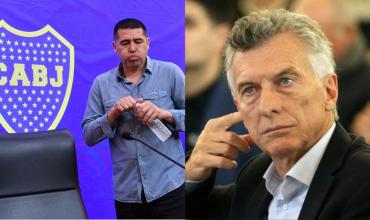 Macri apuntó contra Riquelme y dijo que le preocupa más Boca que el país