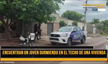 Encuentran a menor de edad durmiendo en el techo de su vivienda