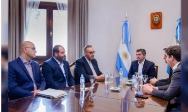 Autoridades de Minas Argentinas presentaron a Orrego el primer plan de inversión en San Juan bajo el RIGI