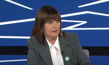 Bullrich: "Una persona condenada pierde beneficios políticos."