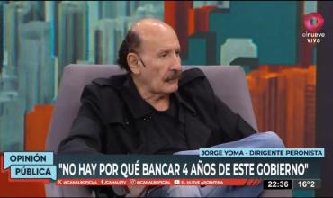 Yoma en modo destituyente: "No hay por qué bancar cuatro años de este gobierno"