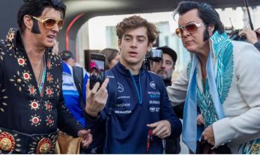 Franco Colapinto se prepara para la tercera práctica libre y la clasificación del GP de Las Vegas de la F1