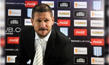 El Cholo Simeone se mostró feliz por la conquista de Racing en la Copa Sudamericana: “una alegría increíble”