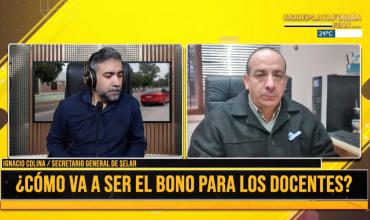 Ignacio Colina del SELaR: “Nosotros acompañamos el bono de 300 mil pesos”