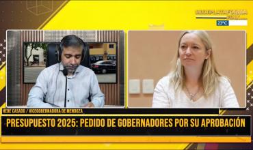 Hebe Casado: “No es bueno que un país funcione sin presupuesto”