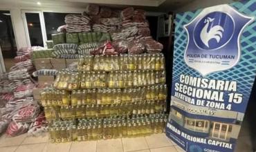 Escándalo en Tucumán: detuvieron al responsable de la comida robada al Estado y encontraron más alimentos