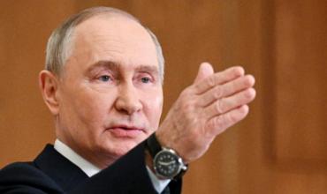 Vladimir Putin amenazó con atacar centros de Ucrania con misiles hipersónicos