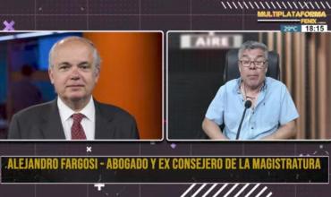 Alejandro Fargossi: “Estoy indignado con lo que pasó en la sesión de ficha limpia”