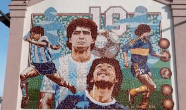 Se inaugurará el mural de Maradona más grande del mundo en Mosaiquisimo