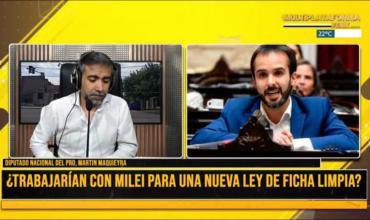 Martín MaquIeyra, sobre Ficha Limpia: “Ojalá que el presidente corrija lo que hicieron ayer sus diputados”