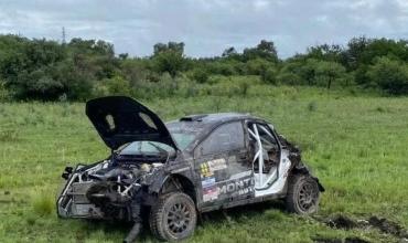 Cesar Folledo y Yamil Menem volcaron en el Rally de Mina Clavero: “Los pilotos están en perfectas condiciones. Eso es lo que tranquiliza a la gente que sigue la categoría."