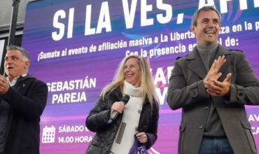 La Libertad Avanza desembarcó en Neuquén con Karina Milei y Martín Menem