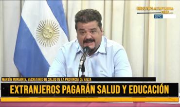 Martín Morrenis, secretario de salud de la provincia de Salta: “Antes, con los tours sanitarios, se atendía sin ningún tipo de arancel”.