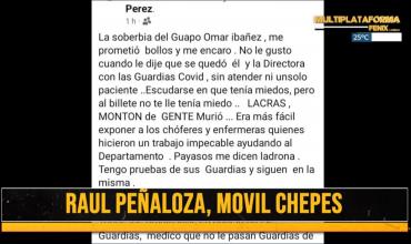 Chepes: Bochornosa y lamentable discusión en el hospital