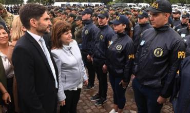 Bullrich dijo que la baja de delitos en Rosario "es un hecho histórico"