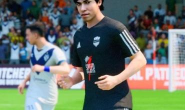 Insólito: el influencer Spreen fue incluido en el videojuego eFootball como parte del plantel de Deportivo Riestra