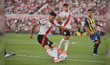 River goleó a Rosario Central por la Liga Profesional y se clasificó a la Copa Libertadores 2025