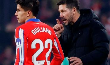 Giuliano Simeone explicó porque no lleva su apellido en la camiseta: “Quiero hacer mi camino”