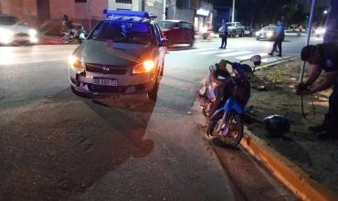 Colisión en Barrio Matadero deja una persona trasladada al hospital