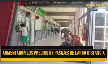 Llegan las vacaciones y aumentan los pasajes