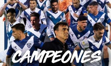 Tras coronarse en la Liga Profesional, Vélez va por otros dos títulos