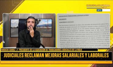 Trabajadores judiciales reclaman mejoras salariales y laborales