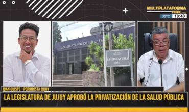 La Legislatura de Jujuy aprobó la privatización de la salud pública