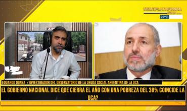 Eduardo Donza, investigador de la UCA sobre la baja de la pobreza: “A nosotros también nos da una baja muy importante, cerca del 38,9%”