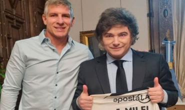 Martín Palermo en la Casa Rosada con Javier Milei: ¿gesto simbólico o movida política?