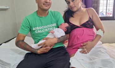 Chilecito: Primer nacimiento del 2025 en el hospital Eleazar Herrera Motta