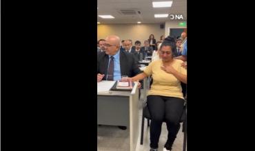 El llanto de la enfermera Brenda Agüero durante el juicio por la muerte de bebés en Córdoba