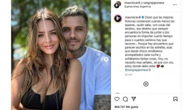 Mauro Icardi y La China Suárez confirmaron su romance: "Sé que con vos estoy donde debo estar"