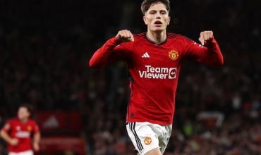 La millonaria tasación del Manchester United por Garnacho tras el interés del Napoli