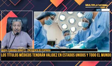 Desde FESPROSA toman con preocupación la posibilidad de que médicos argentinos puedan ejercer en todo el mundo.