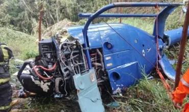 Tragedia en Brasil: dos muertos y dos sobrevivientes tras la caída de un helicóptero